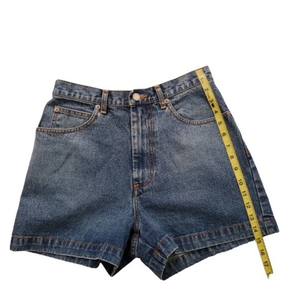 Banana Republic Jeans Women's Mid-Rise Medium Wash Classic Denim Shorts Size 6 - Picture 9 of 13